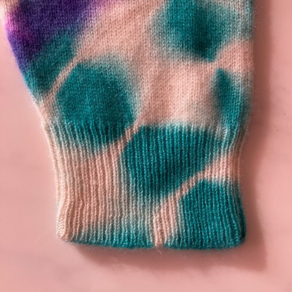 New w/tags Elder Statesman Cashmere Tie Dye Sweatpants Large Ret. $1,475 - Picture 4 of 7